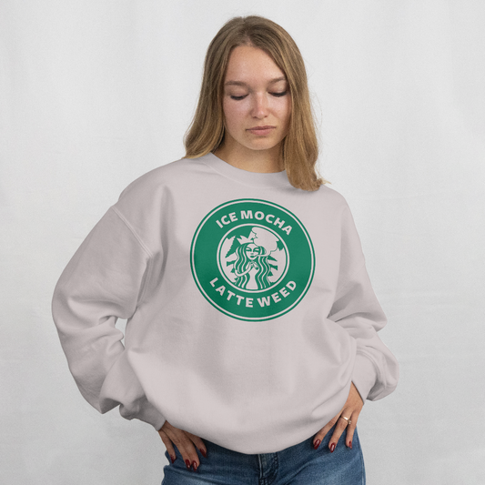 Latte Weed – Crewneck