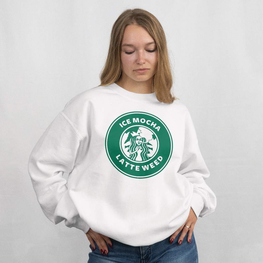 Latte Weed – Crewneck
