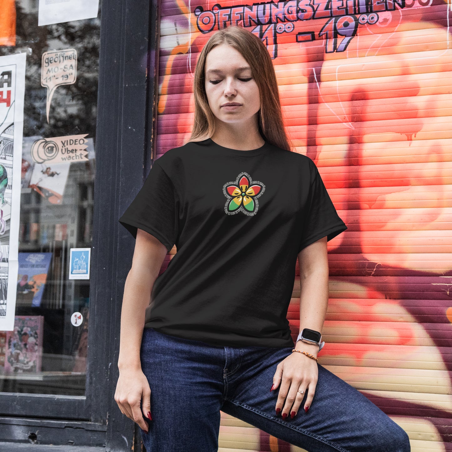 Love Is Love Rasta Blossom Tee
